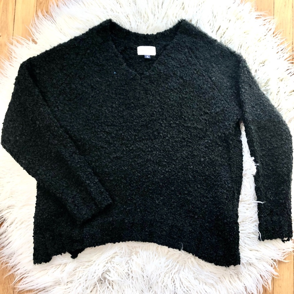 Universal Thread Black Knit Sweater - Picture 2 of 3
